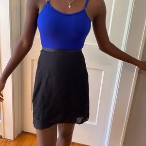 Black ballet skirt